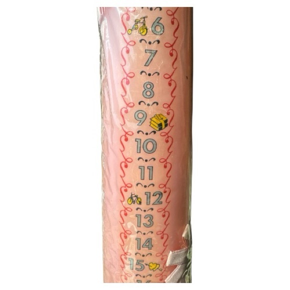 Vintage 1950s Penn Wax Works Happy Birthday Candle Ages 1-21 Original Box Unused - Picture 4 of 14